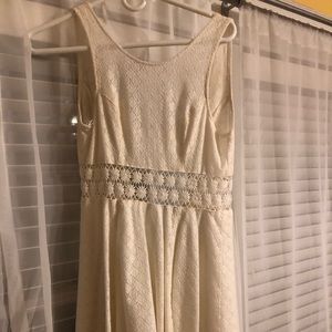 White summer midi dress!